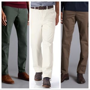 3 CHARLES TYRWHITT CHINOS SIZE 36